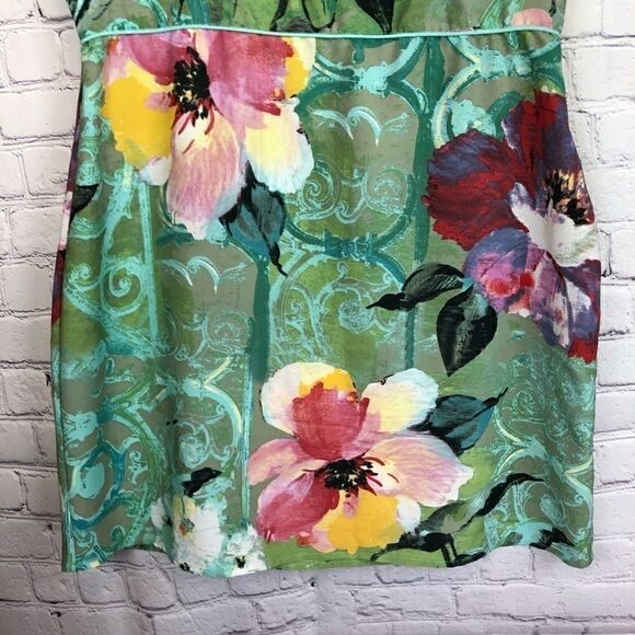 Alberto Makali Floral Dress Size Medium - Picture 5 of 10